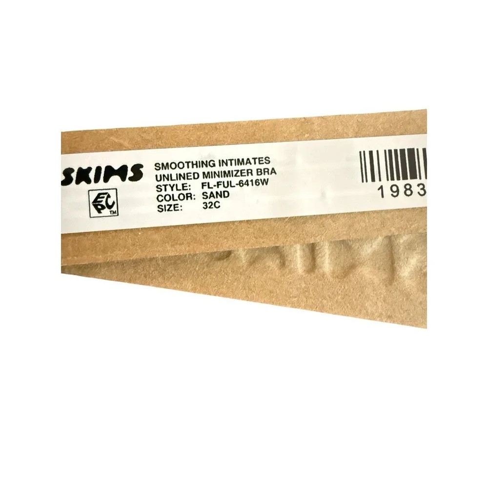 Skims Smoothing Intimates Unlined Minimizer Bra - NWT - Sand - 32c - Picture 5 of 5